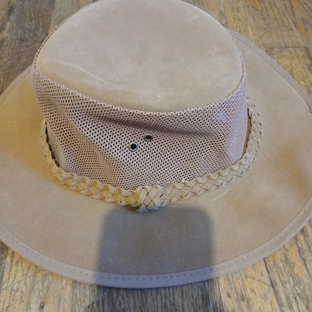 Tan Braided Men's Hat